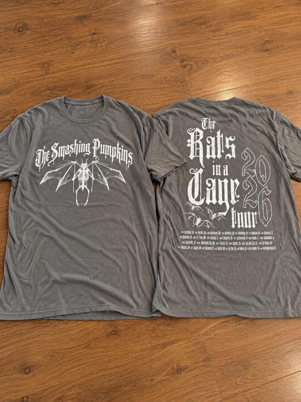 The Smashing Pumpkins T-shirt The Rast In A Cage Tour 2026